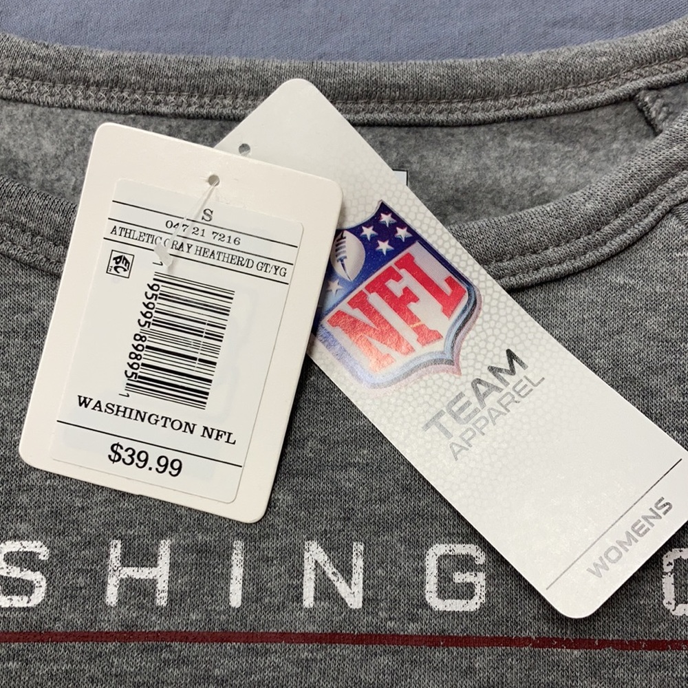 NFL Gray Sweatshirt with Red and Yellow Accents - Picture 3 of 4